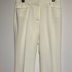 Tahari Cream White Dress Pants in Size 6